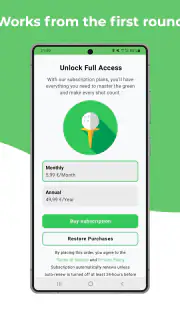 Golfwatch screenshot 2