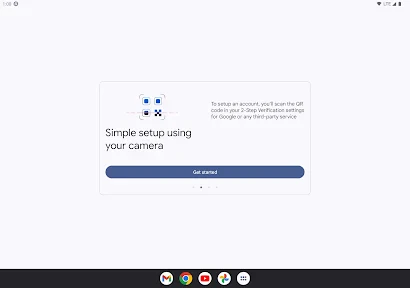 Google Authenticator screenshot