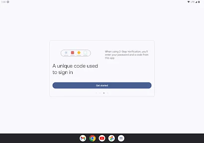 Google Authenticator screenshot