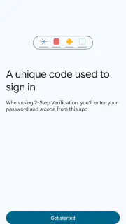 Google Authenticator screenshot 3