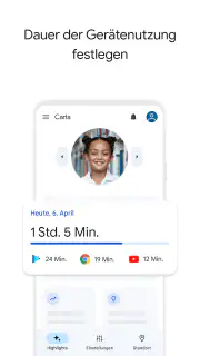 Google Family Link screenshot 1