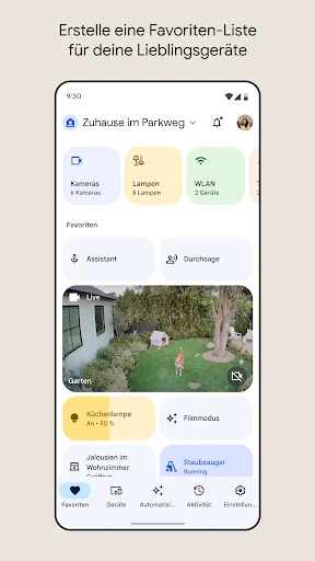Google Home screenshot