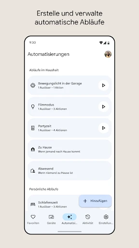 Google Home screenshot