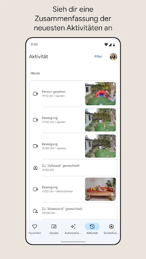 Google Home screenshot