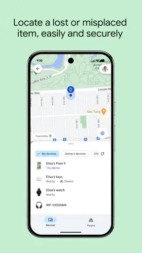 „Mein Gerät finden“ von Google screenshot