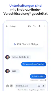 Google Messages screenshot 2