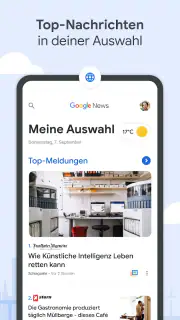 Google News screenshot 1