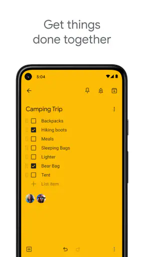 Google Keep – Notizen & Listen screenshot