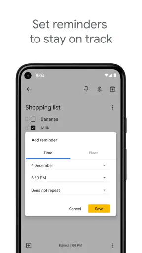 Google Keep – Notizen & Listen screenshot