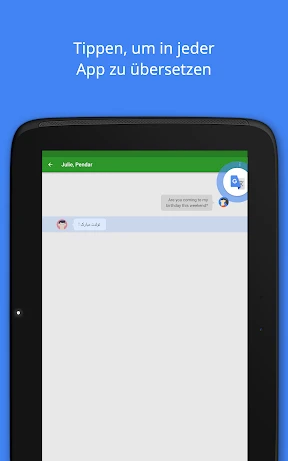 Google Übersetzer screenshot
