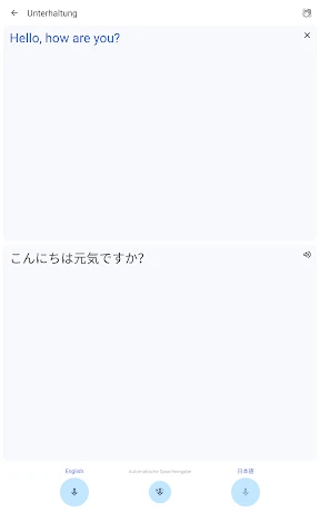 Google Übersetzer screenshot