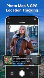 GPS Camera: Geotag Photos, Map screenshot 2