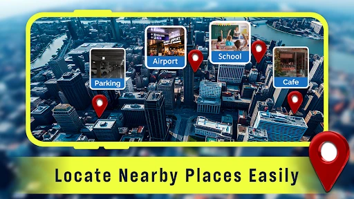 GPS Erde Karte Live Navigation screenshot