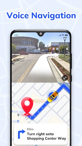 GPS-Karte: Sprachnavigation screenshot