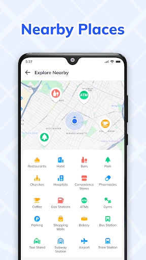 GPS-Karte: Sprachnavigation screenshot