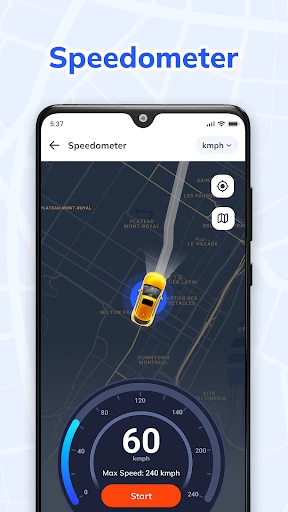 GPS-Karte: Sprachnavigation screenshot
