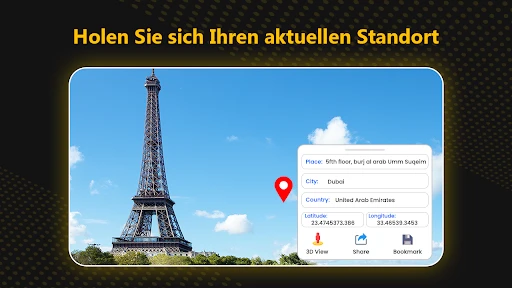 GPS Karten Navigationsrichtung screenshot