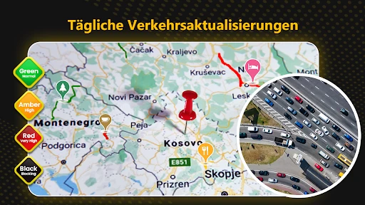 GPS Karten Navigationsrichtung screenshot