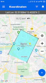GPS-Koordinatenkarte screenshot 2
