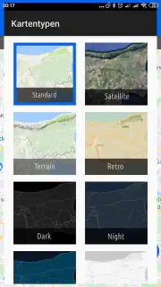 GPS-Koordinatenkarte screenshot 3