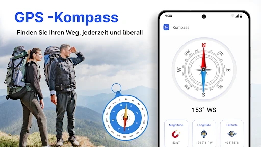 GPS Navigation, live Erdkarte screenshot