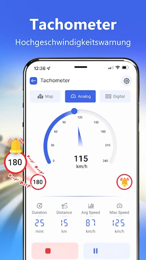 GPS Navigation, live Erdkarte screenshot