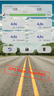GPS Race Timer screenshot 2