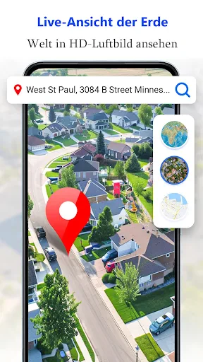 GPS-Satelliten-Live-Erdkarte screenshot