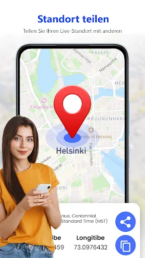 GPS-Satelliten-Live-Erdkarte screenshot