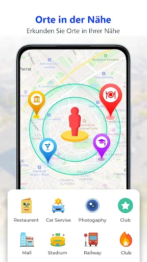 GPS-Satelliten-Live-Erdkarte screenshot