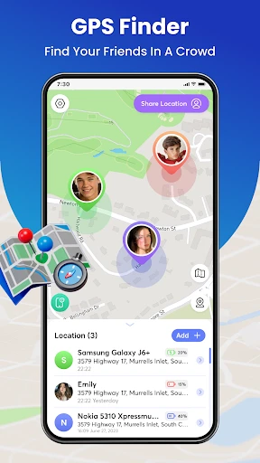 Phone Tracker & GPS Location screenshot