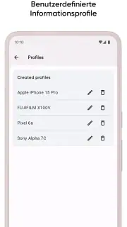 Graphie - EXIF-Verwaltung screenshot 6