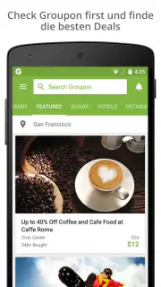 Groupon: Deals und Gutscheine screenshot 1