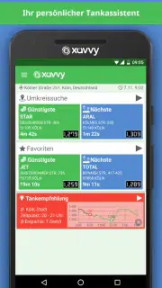 Günstig tanken mit xavvy fuel screenshot 1