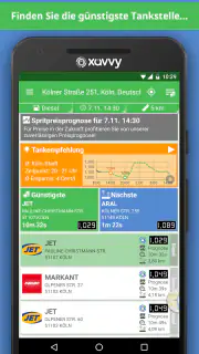 Günstig tanken mit xavvy fuel screenshot 2