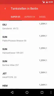 Günstig Tanken Preisvergleich screenshot 1