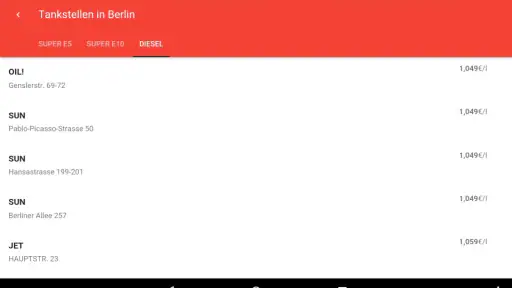 Günstig Tanken Preisvergleich screenshot 5