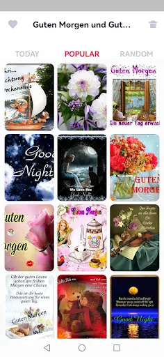Guten Morgen & Guten Nacht Gif screenshot