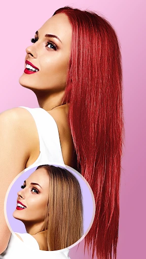 Haarfarbe ändern: haare färben screenshot