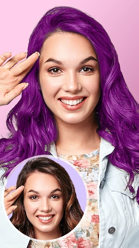 Haarfarbe ändern: haare färben screenshot