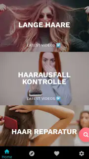 Haarpflege App Deutsch screenshot 1
