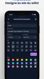 Habit Tracker - HabitKit screenshot 3
