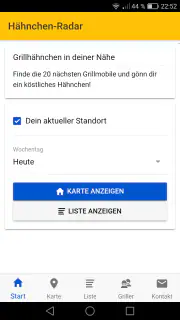 Hähnchen-Radar screenshot 2