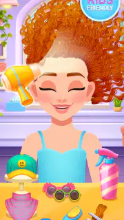 Hair Salon Games For Kids screenshot 2