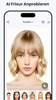 HairMatch: KI-Frisuren screenshot 1