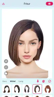 Hairstyle Try On : KI-Frisuren screenshot 2