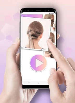 Hairstyles step by step screenshot