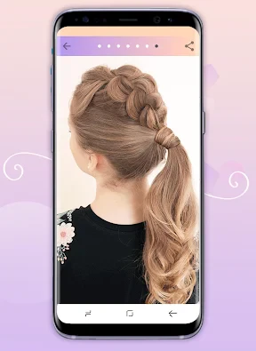 Hairstyles step by step screenshot