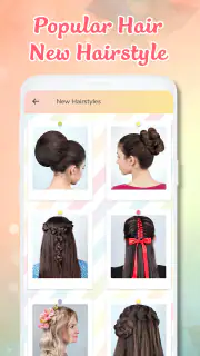 Hairstyles step by step screenshot 8