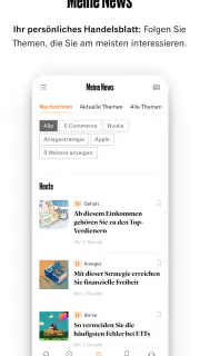Handelsblatt - Nachrichten screenshot 2